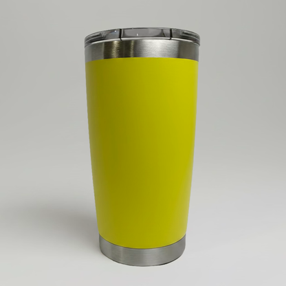 20oz Stainless Tumbler - Yellow